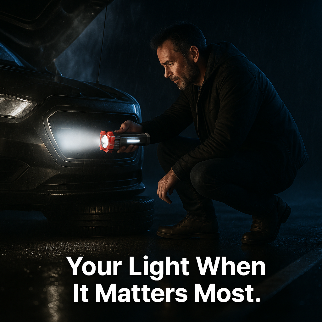 FlashForce® Tactical Flashlight 4-in-1 [UltraPower]